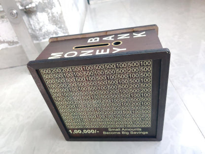 ₹1 Lakh Money Savings Challenge Piggy Bank